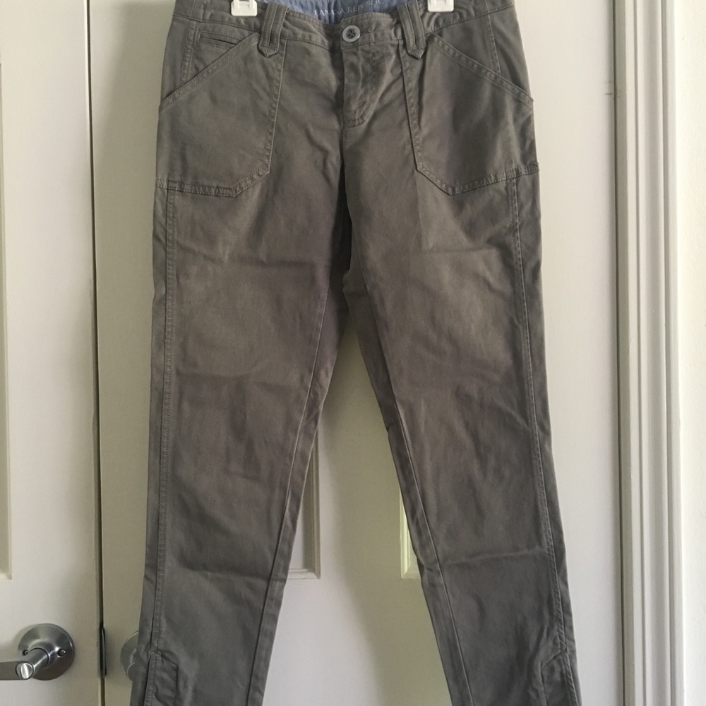BANANA REPUBLIC SKINNY KHAKI PANTS